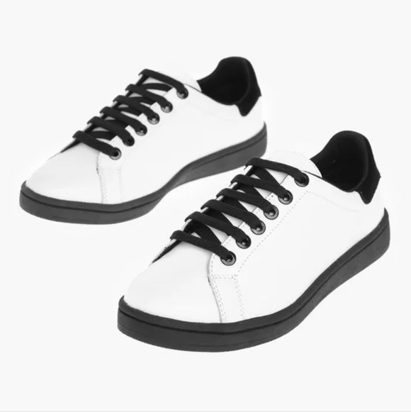 NIB Neil Barrett Leather TENNIS TRAINER Sz 5/38
